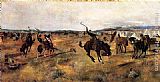 Charles Marion Russell - Breaking Camp